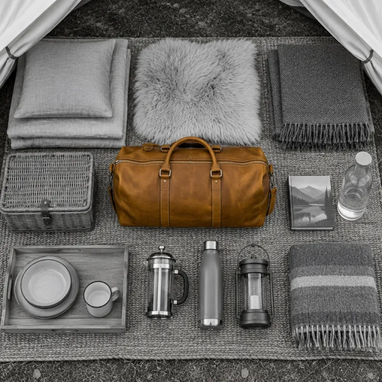 Glamping set up ideas for an elegant luxury tent stay