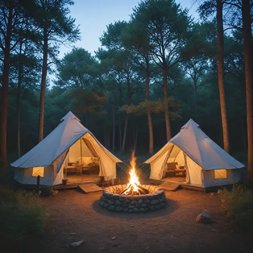 Luxury tent booking: elevate your stay with premium glamping experiences