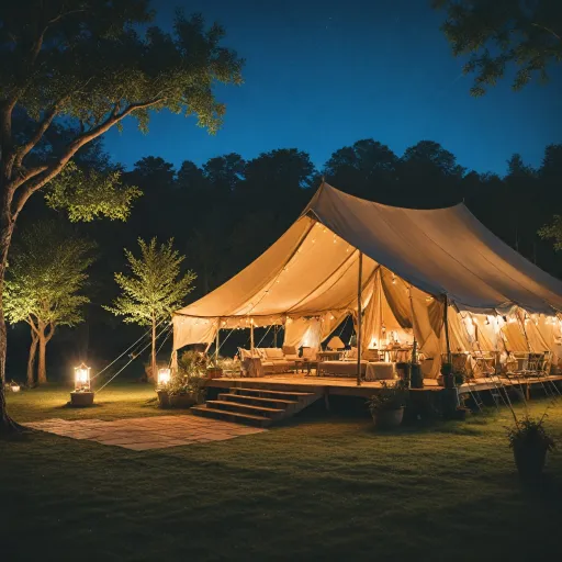 Unveiling the best luxury tent resorts: a refined guide to glamping excellence