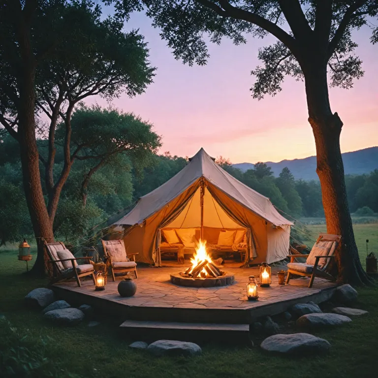 Luxury camping tent reservations: elevate your outdoor experience with premium glamping