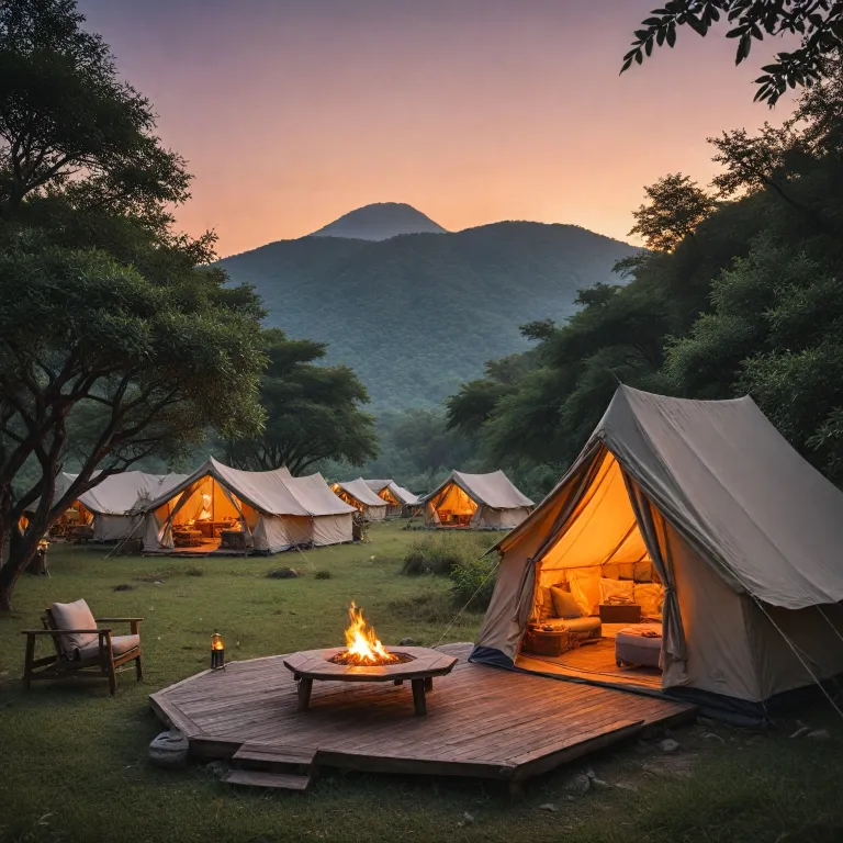 Experience the pinnacle of comfort at 5 star tented camps worldwide