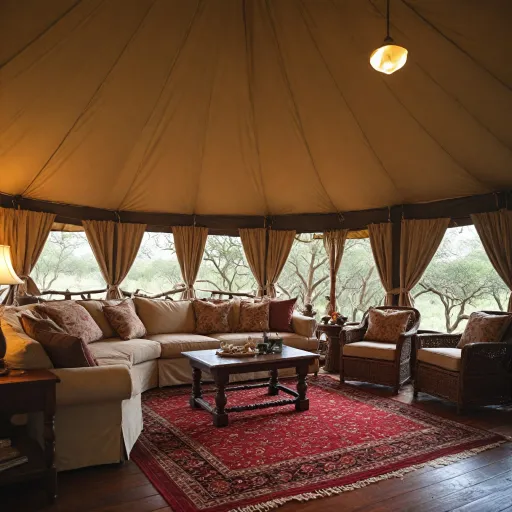 Premium tent accommodation in Kenya: A refined safari experience in the wild