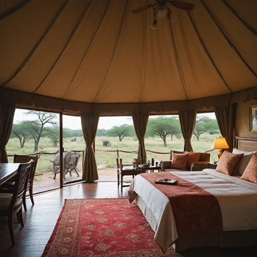 All-inclusive luxury tented camps: immersive safari experiences in Africa’s most iconic reserves