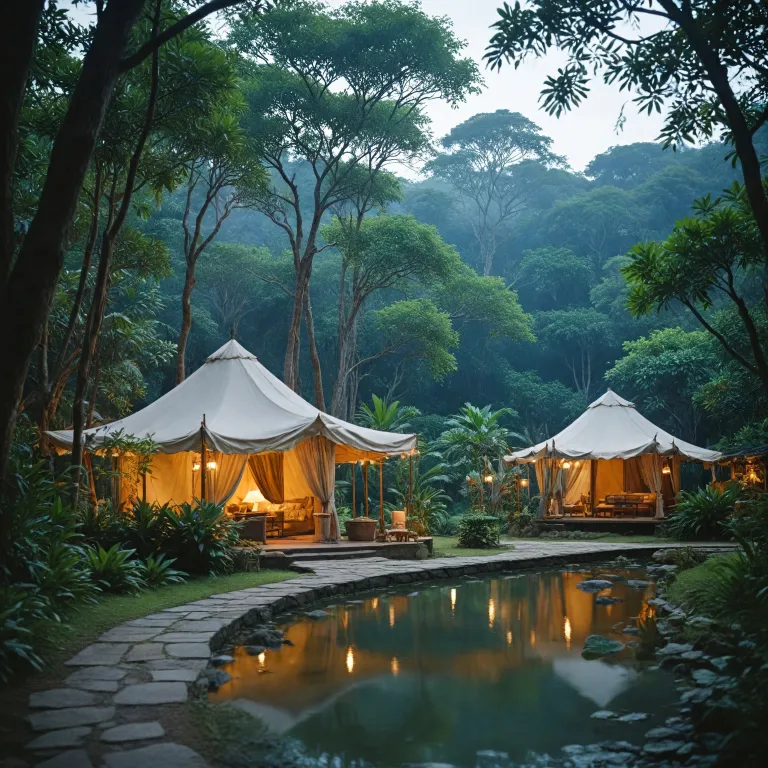 Luxury tented retreats in Bali: an immersive escape into nature and elegance