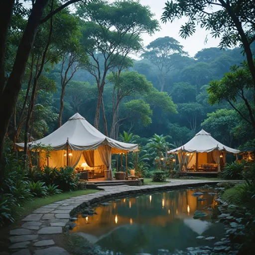Luxury tented retreats in Bali: an immersive escape into nature and elegance