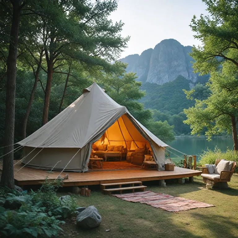 Family luxury tent accommodation: elevate your outdoor experience with premium glamping tents