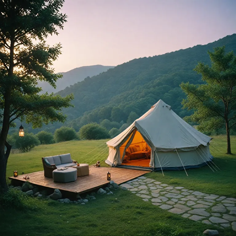 Luxury tent hotels in Europe: a refined approach to glamorous camping