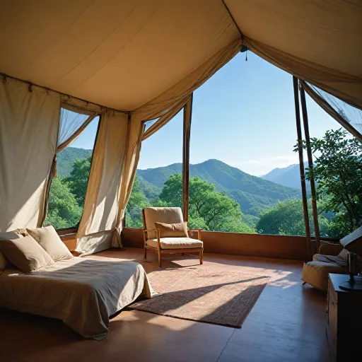 Luxe tents: redefining premium outdoor stays for discerning travelers