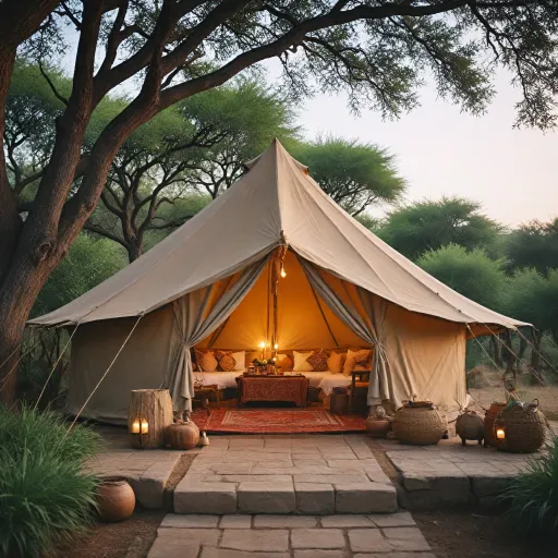 Safari tent luxury: premium booking experiences for discerning travelers