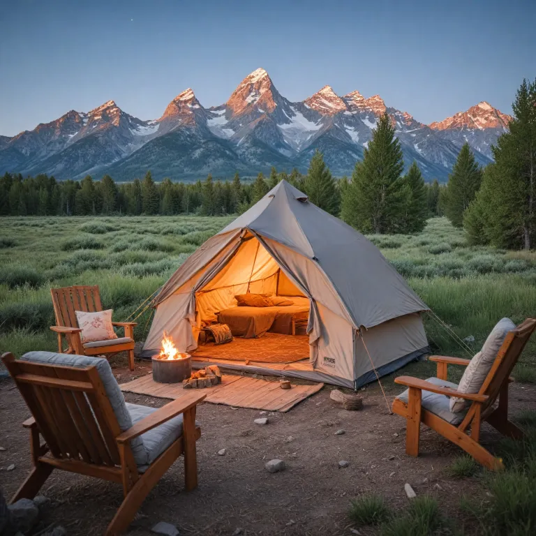 Grand Teton glamping: luxury tents and premium stays in the heart of Wyoming