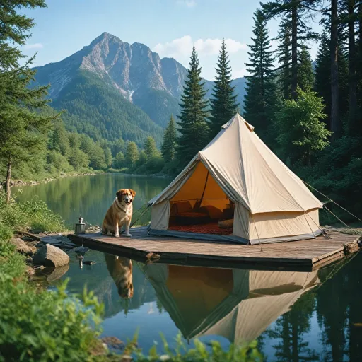 Dog friendly glamping: premium escapes for you and your furry friend
