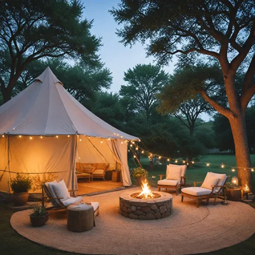 Glamping Dallas: luxury tent stays for the perfect outdoor escape