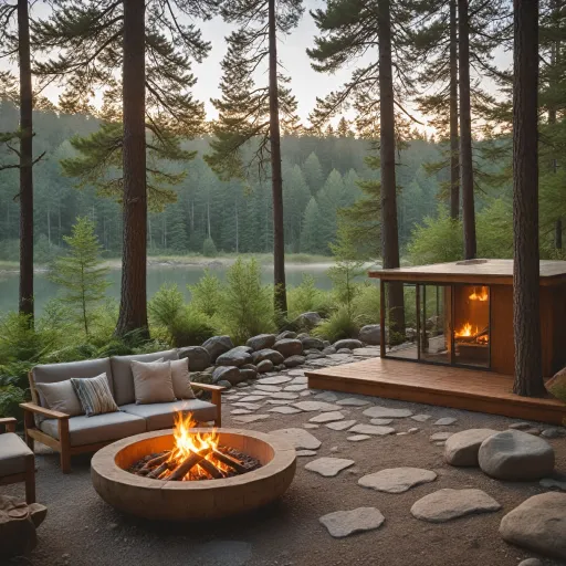 Serene glamping cabins with sauna for an elevated nature escape