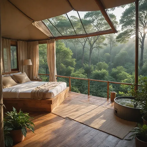 Eco conscious hotel solutions for elevated luxury tent stays