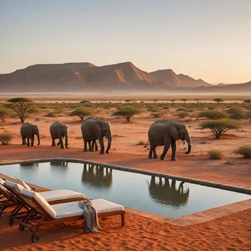 Namibia safari lodges and luxury tented retreats for refined wilderness journeys