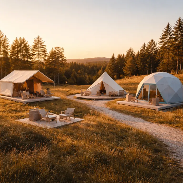Safari Tents, Bell Tents and Geodesic Domes: Choosing the Right Glamping Structure