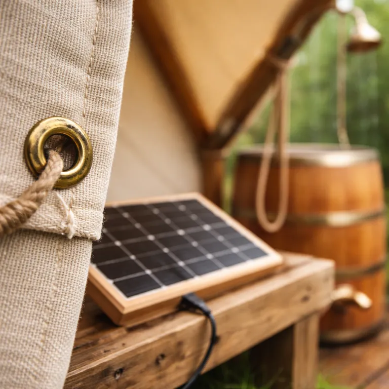 Solar Panels, Hemp Canvas and Rainwater Showers: The Eco-Technology Behind Modern Glamping