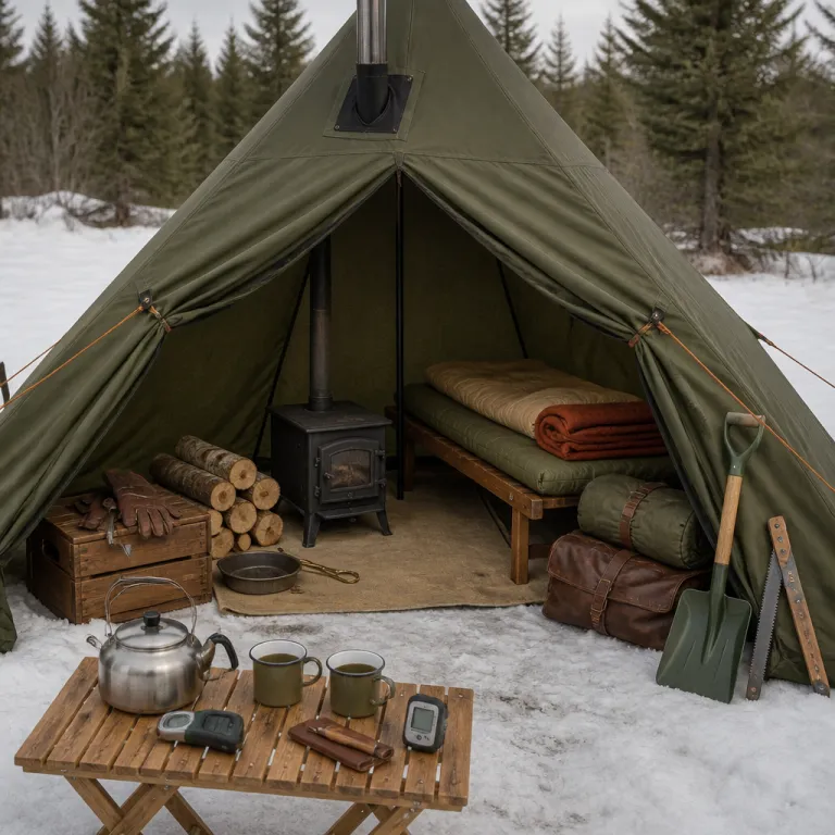 What a hot tent really is and how it reshapes luxury winter camping