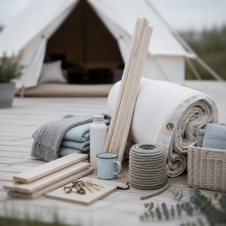 Safari glamping tent escapes for refined outdoor living